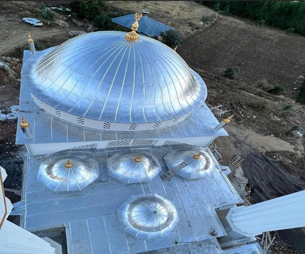 Akkay İnşaat Camii Kurşun Kaplama firması